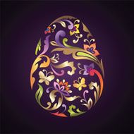 beautiful decorative ornate Easter egg
