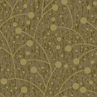 abstract berry on branches seamless