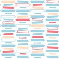 Arrows Signs Seamless Pattern Background