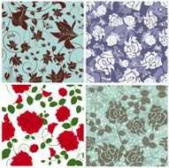Seamless floral pattern set N30