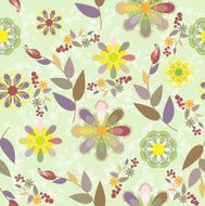 fresh summer seamless background