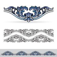 Flora design elements