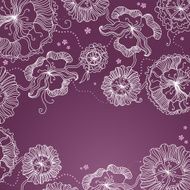 Flower background N135