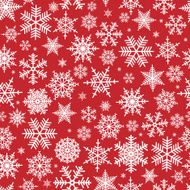 Seamless Snowflake Pattern N18