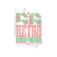 Retro sport team emblem N2