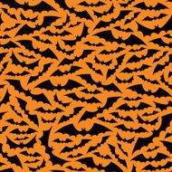 Seamless flying bats background N2