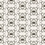 Damask seamless pattern N596