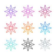 Snowflakes icons N2