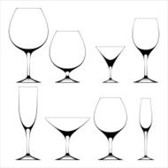 glass silhouettes N3