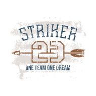 Sports print striker N2