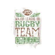 Campus rugby team print