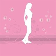 Girl Silhouette N45