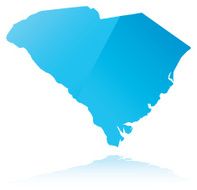 Detailed map of South Carolina state N2