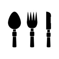 Fork Spoon and Knife icons