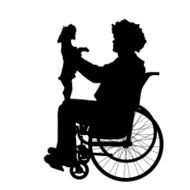Vector silhouettes of family N128