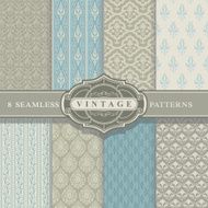 Seamless Patterns Vintage Set N2