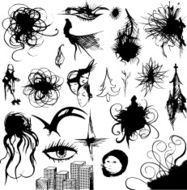 grunge assortment N2