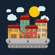 House design vector illustration N9