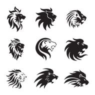 Lion heads