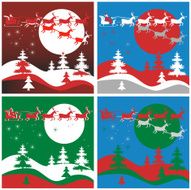 Santa Claus And Reindeer N5