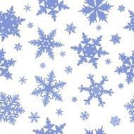 Seamless snowflakes pattern N17