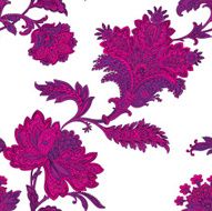 Seamless Pattern with floral ornament N226