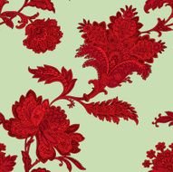 Seamless Pattern with floral ornament N227