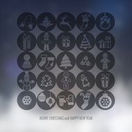 Christmas icons set N196