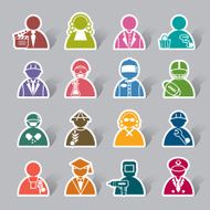 Occupation Color Icon Label N3
