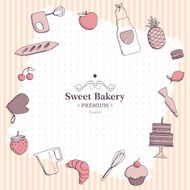 Vector Bakery Background N2