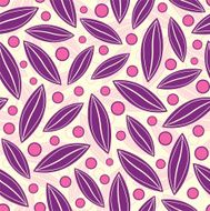cartoon leaves on a yellow background