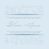 Invitation card N107