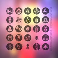 Christmas icons set N198