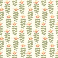 floral wallpaper N151