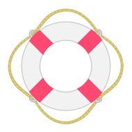lifebuoy vector