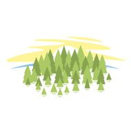 forest landscape N11