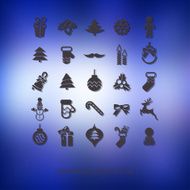Christmas icons set N199
