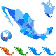 Mexico Map N9