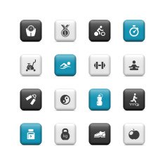fitness buttons N2