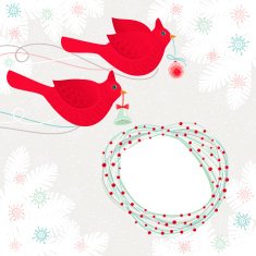 Christmas Cardinals