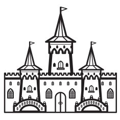 Castle Vintage Vector N3