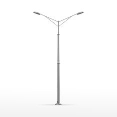 Vector Street Lamp Isolated on White Background N4