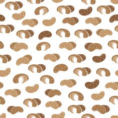 Seamless pattern with Potatoes