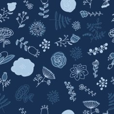 ornament seamless of floral graphic design elements N10
