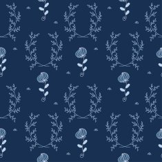 ornament seamless of floral graphic design elements N11