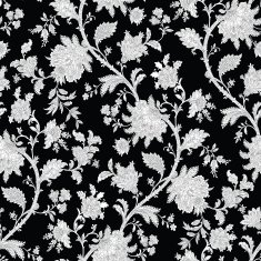 Seamless Pattern with floral ornament N212