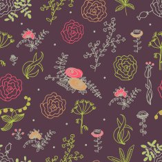ornament seamless of floral graphic design elements N14