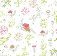 ornament seamless of floral graphic design elements N15