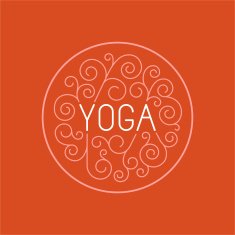Vector linear yoga logo N2