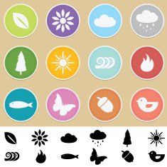 Nature badges N2